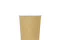 500-PACK OF Cup Paper Karat 500 ct 20 oz Paper Coffee Cups | Ripple | 90 mm | Kraft