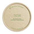 500-PACK OF BOWL CMPSTBL World Centric Kraft Paper Lids | Fits 8 oz World Centric Paper Bowls | 500 Count
