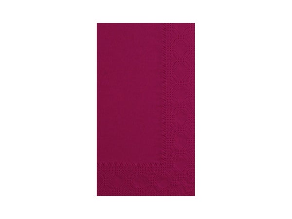 8-PACK OF NAPKIN DINNER 15X17 2PL BRGNDY