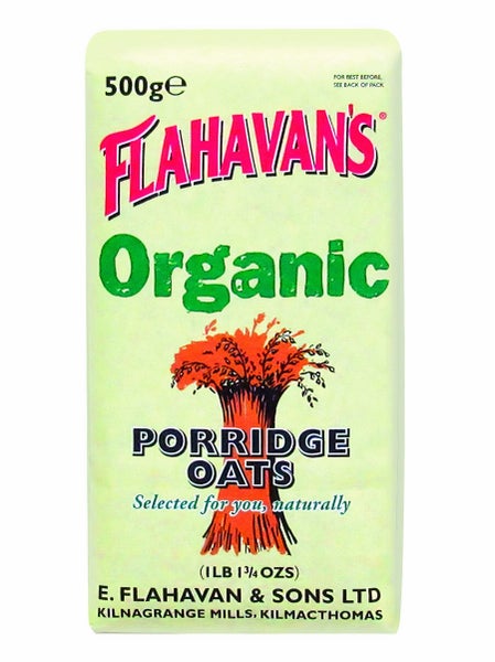 10-PACK OF Oats Organic Irish Porridge Flahavan's, Bewley Irish Imports