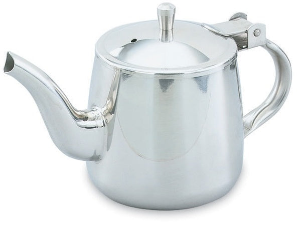 10 OZ-PACK OF TEAPOT GOOSENECK HINGED COVER