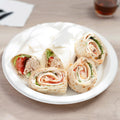 500-PACK OF Plate Round Karat Earth 10.25" Mineral Filled PP Round Plate, White, 1 compartment - 500 pcs