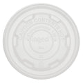 1000-PACK OF BOWL CMPSTBL World Centric Compostable CPLA Lids | Fits 8 oz World Centric Paper Bowls | 1000 count