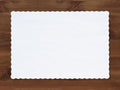 1-PACK OF PLACEMAT PAPER EMB SCALLOP WHT