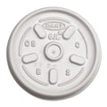 1000-PACK OF Lid Foam Vented Plastic Lids for 6 oz Foam Cups - 100 Pack, Ideal for Hot and Cold Foods