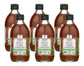 6-PACK OF Vinegar Apple Cider Zoe 17 fz