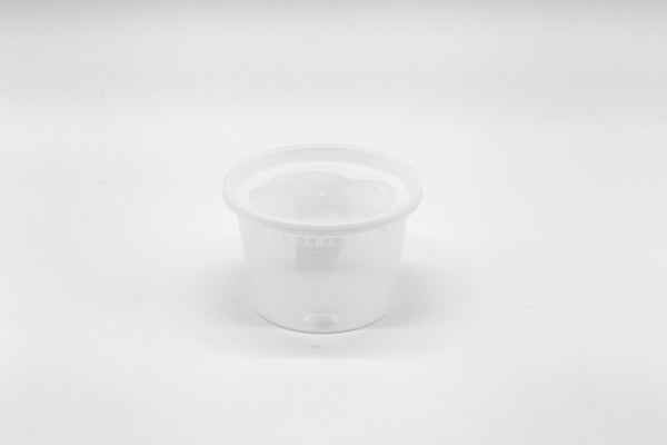240-PACK OF Container Disp 16oz Deli Round Container w/ lid