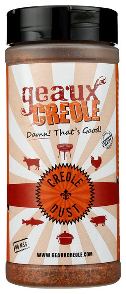 6-PACK OF SEASONING CREOLE DUST 10 OUNCE - CASE OF 6