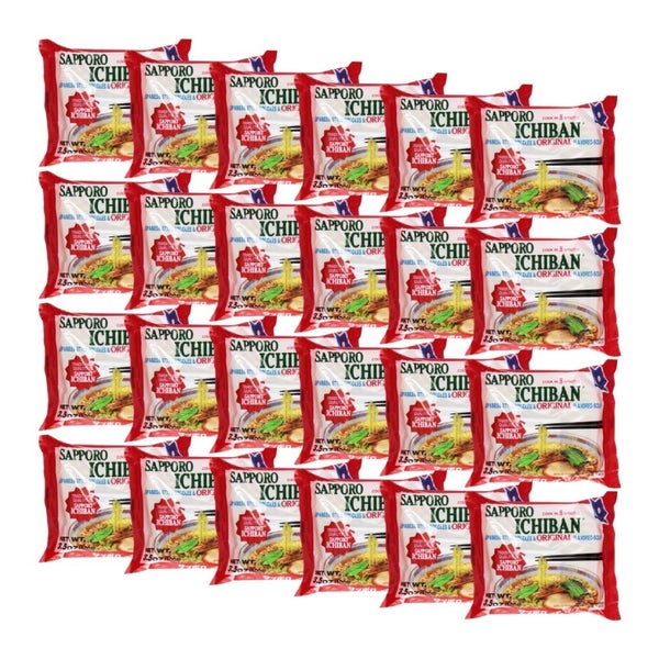 24-PACK OF Noodle Ramen Original Sapporo 3.5 oz