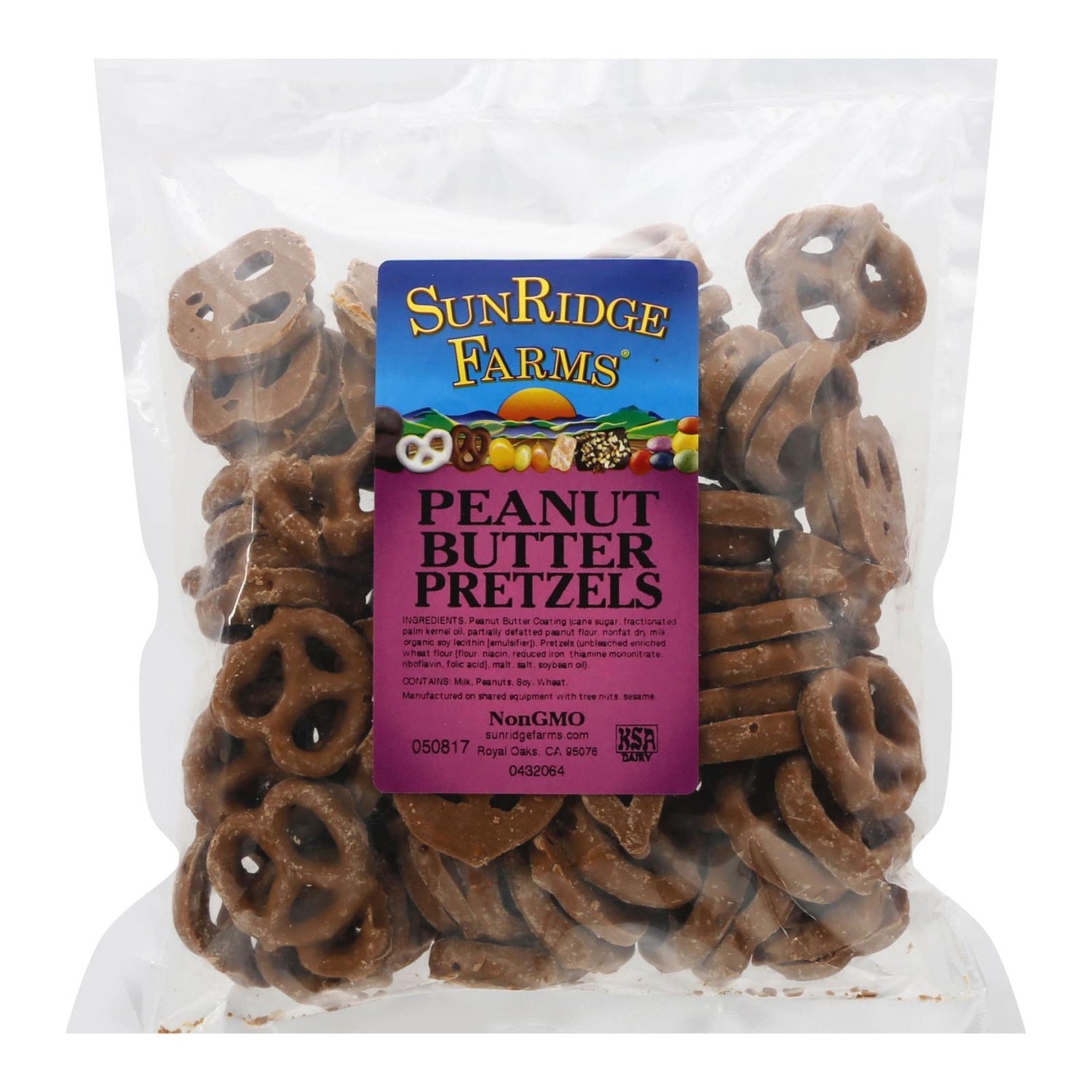 10-PACK OF SNACK PRETZEL PEANUT BUTTER
