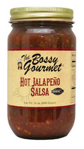 12-PACK OF Salsa Jalapeno Hot The Bossy Gourmet