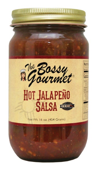 12-PACK OF Salsa Jalapeno Hot The Bossy Gourmet