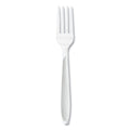 100-PACK OF SOLO HSWFX-0007 Premium Heavyweight Full-Length Polystyrene Forks - White (100 Count) for Durable Dining Experience