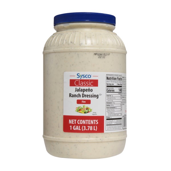 4-PACK OF DRESSING RANCH JALAPENO FIRE