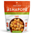 6-PACK OF AshaPops Chili Spiced Popped Water Lily Seeds 1oz 6-Pack