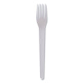 1000-PACK OF Cutlery Plastic Eco-Products EP-S012 6-Inch Compostable Forks - Pearl White, 1000 Count - Sustainable Plant-Based Cutlery