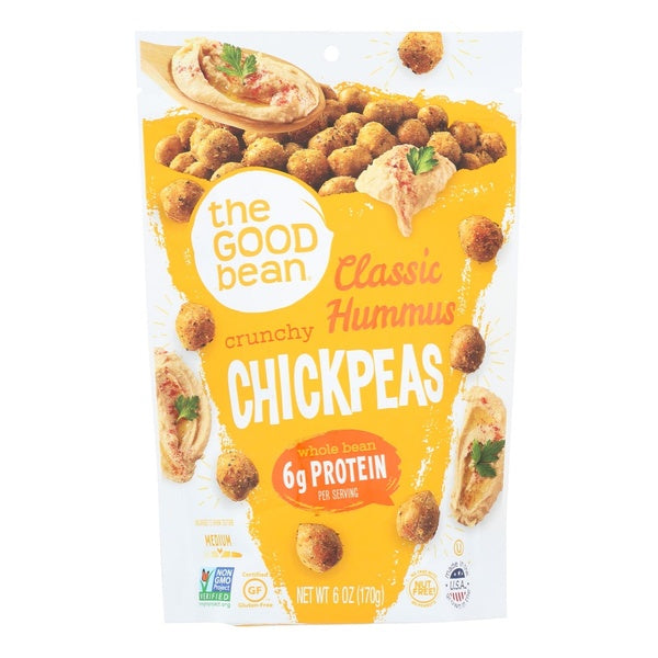 6-PACK OF Snack Mix Hummus The Good Bean 6 oz