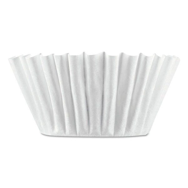 100-PACK OF Filter Paper BUNN 20104.0001 Premium Flat Bottom Coffee Filters for 8-12 Cup Brewers - 100 Count Pack