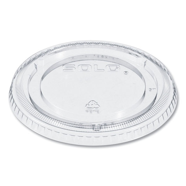 1000-PACK OF Lid Flat Dart 626TP PETE Clear Plastic Flat Cold Cup Lids for 12 to 24 Ounce Cups -
