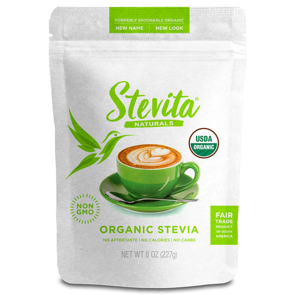 6-PACK OF Sugar Substitute, Baking Stevia Organic Original Blend, Stevita Naturals