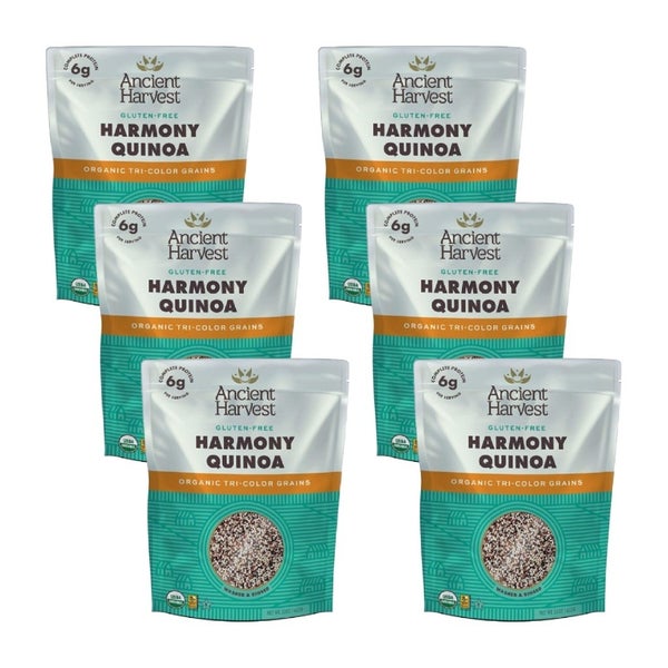 6-PACK OF Quinoa Grain Harmony Blend Organic Ancient Harvest 23 oz