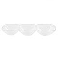 24-PACK OF Bowl Plastic 0.5 oz 3-Hole Mini