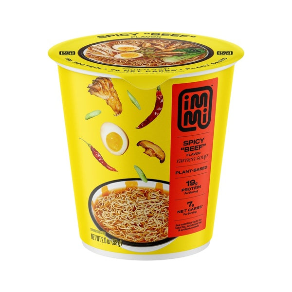 6-PACK OF Spicy "Beef" Noodle Cup 12/2oz