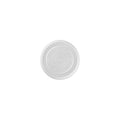 1000-PACK OF Lid Togo Karat Earth 75.3mm Flat Lid for 4oz Compostable Paper Food Container & Paper Portion Cups - 1,000 pcs