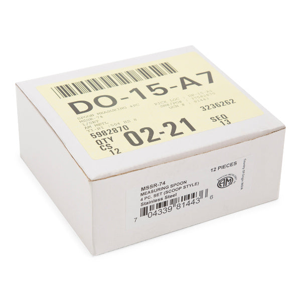 SET-PACK OF SPOON MEASURING 4PC
