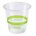 2500-PACK OF Cup Cold 3 oz World Centric Compostable PLA Cold Cups | 2500 count