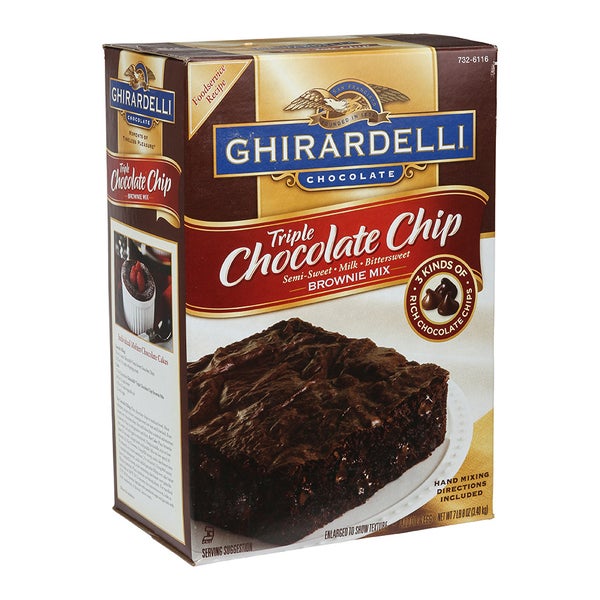 4-PACK OF MIX BROWNIE TRIPLE CHOC