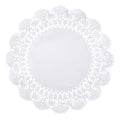 1-PACK OF DOILY LACE 5IN RND WHT CAMBR