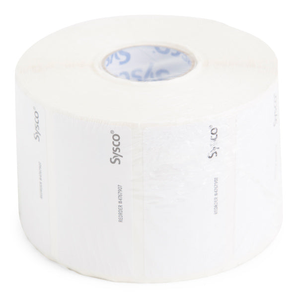 1000CT-PACK OF LABEL ROLL BLANK 2X1 WHT
