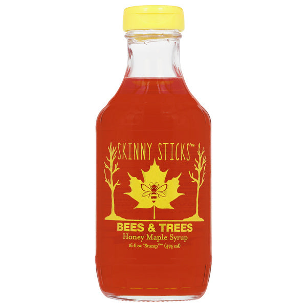 6-PACK OF SYRUP LIQUID BEES & TREES HONEY MAPLE
