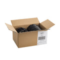 12 EA-PACK OF ASHTRAY PLAS BLK RND 4.25"