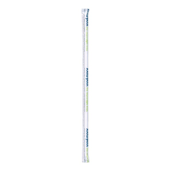 8-PACK OF STRAW PAPR WHT JMBO WRAPD 10