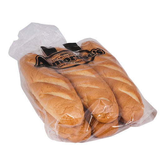 8- PACK OF 12.5 Inch Sliced Hoagie Roll Amoroso Bread Products, 8 - 6 Cnt