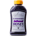 10-PACK OF Honey Infused Elderberry Squeeze Bottle, Arvoli Honey