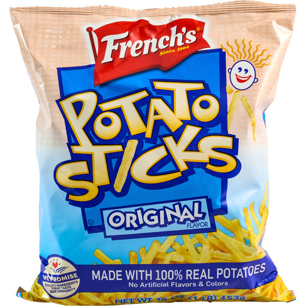 12-PACK OF POTATO STICK SHOESTRING PCH