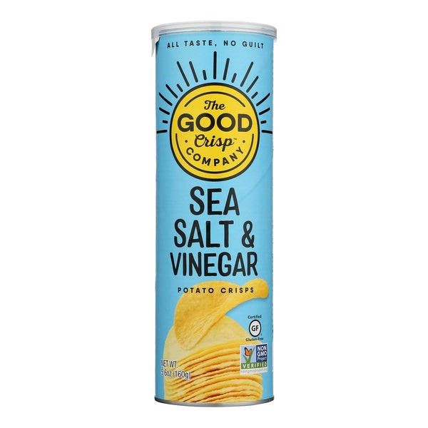 8-PACK OF Potato Chip Salt And Vinegar The Good Crisp 5.6 oz