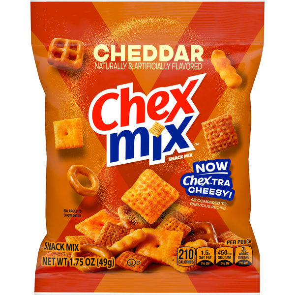 60-PACK OF SNACK MIX CHEX CHDR