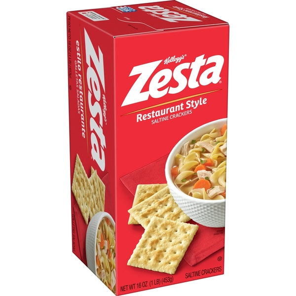 12-PACK OF CRACKER SALTINE ZESTA 300 CT