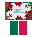 1-PACK OF PLACEMAT NAP CMBO TRAD POINSET