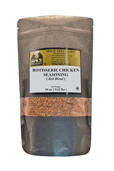 12-PACK OF Rotisserie Chicken Seasoning - Red Blend - 12 Pack of 10 oz. Bags