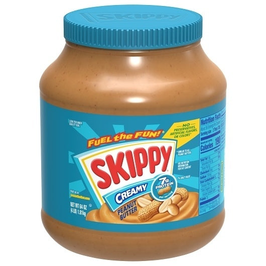 6-PACK OF Creamy Peanut Butter Skippy, 6 - 64 OZ
