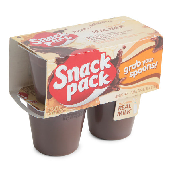 48-PACK OF PUDDING CHOCOLATE SNACK PACK