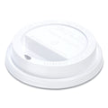 1000-PACK OF Lid Dome SOLO TL31R2-0007 White Traveler Cappuccino Dome Lids - Perfect Fit for 10 oz Cups (100 Count, 10 Packs)