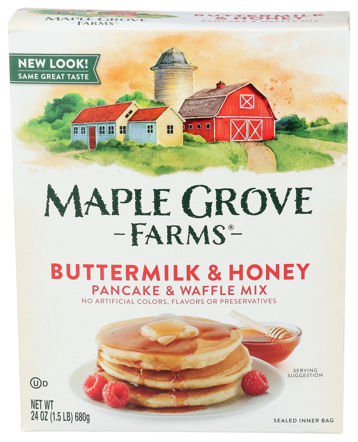 6-PACK OF MIX PANCAKE BUTTERMILK & HONEY