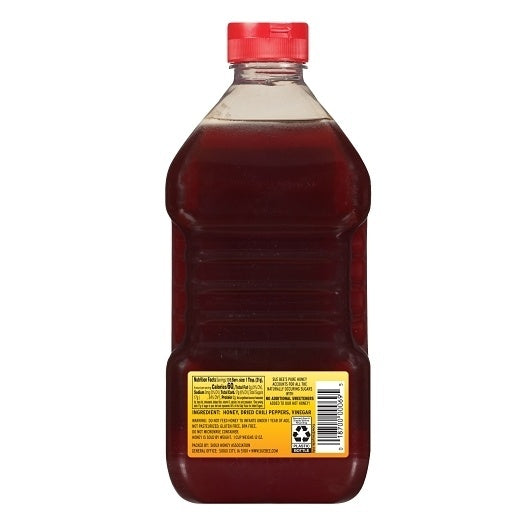 6-PACK OF American Grade A Hot Honey Bottles Sue Bee, 6 - 5 LB