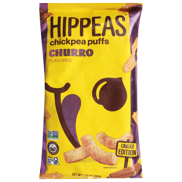 12-PACK OF SNACK CHICKPEA CHURRO 3.75 OUNCE - CASE OF 12